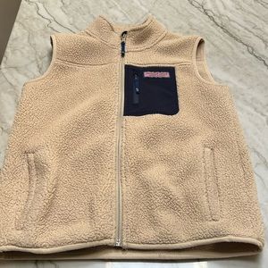 Boys Vineyard Vines Sherpa vest